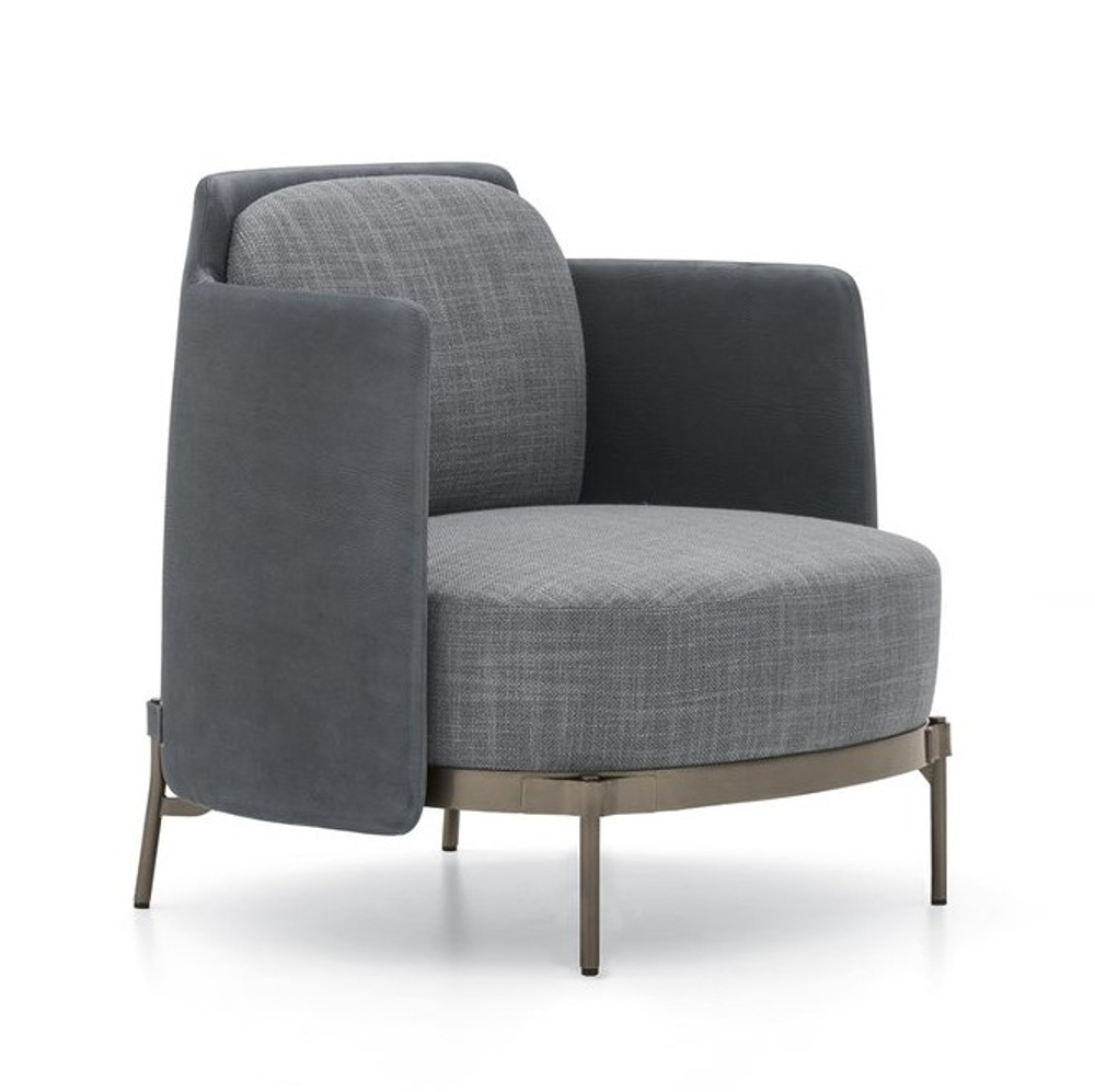 Дизайнерское кресло Minotti Tape armchair