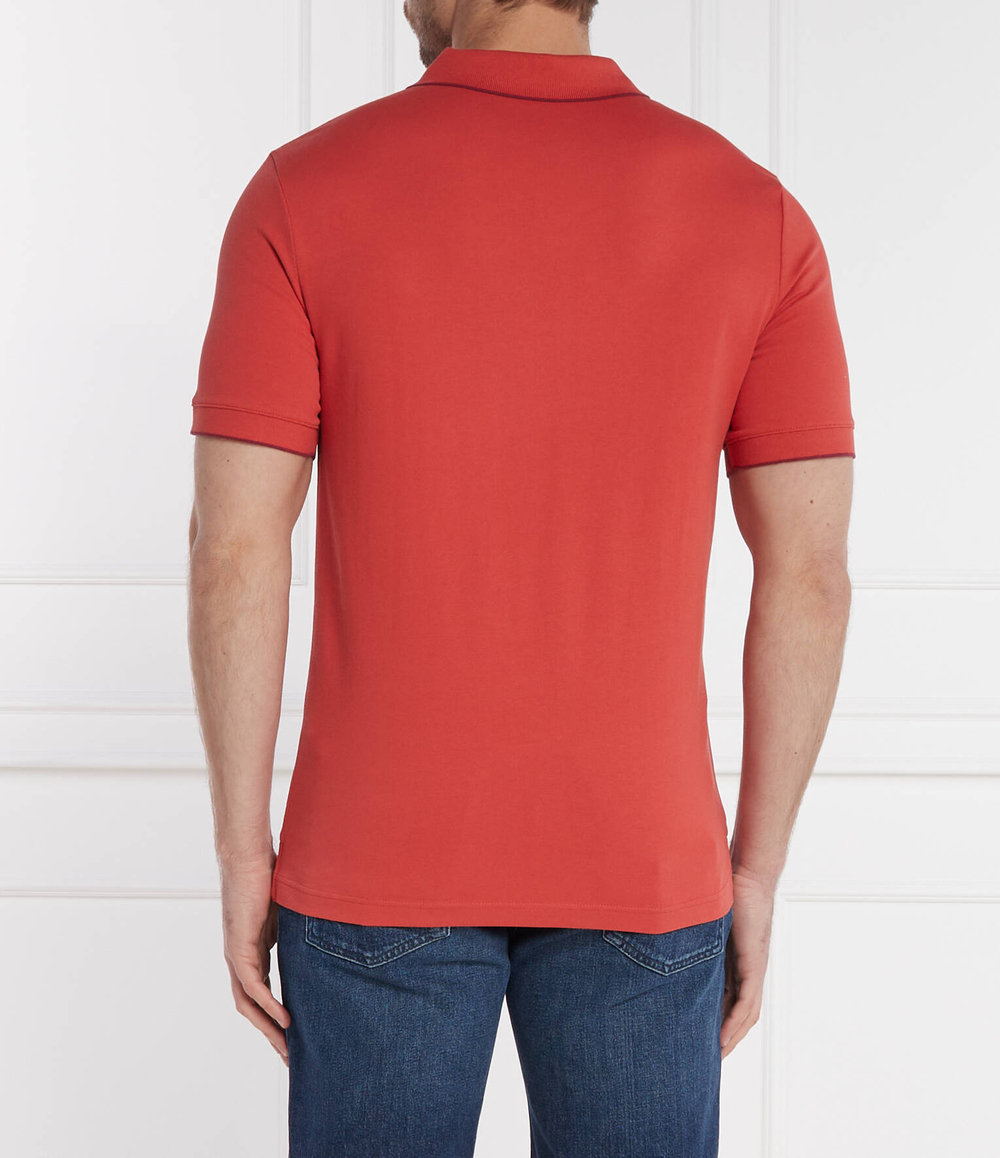 Поло PIQUE Calvin Klein - коралловый(K10K112751)