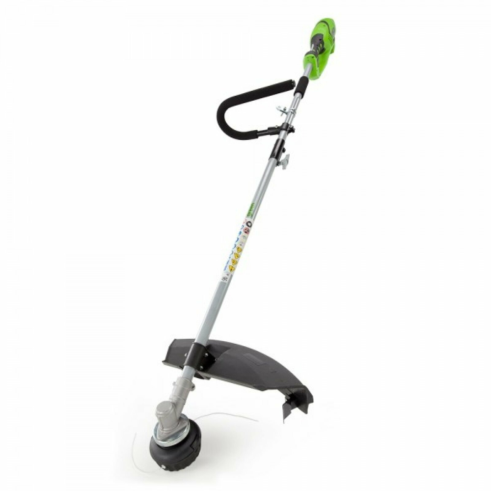 Триммер электрический GREENWORKS GST1246 1200Вт,до 2мм,ремень (1301807)