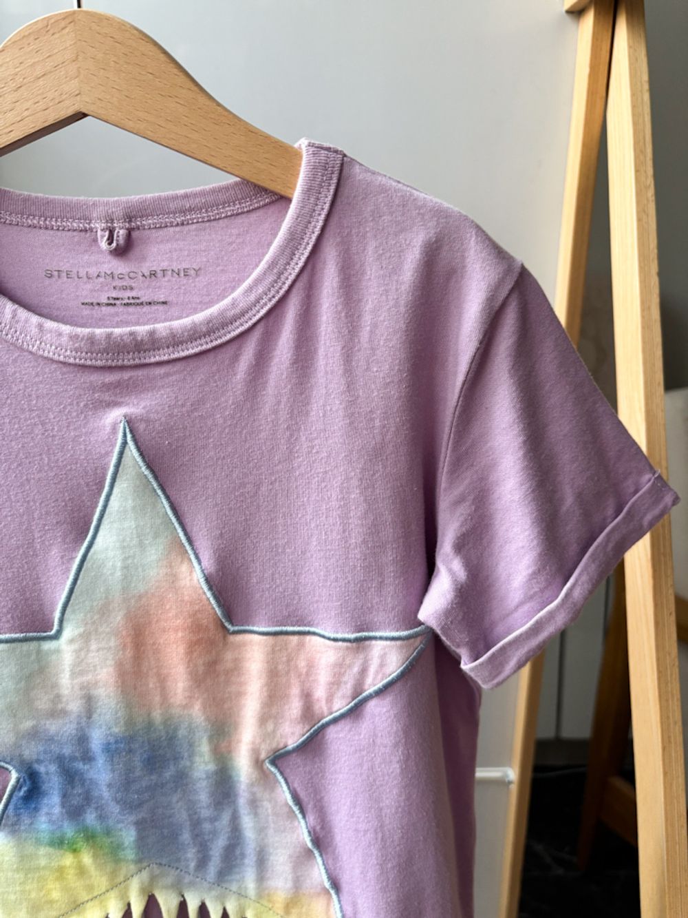 Хлопковая футболка Stella McCartney, 128