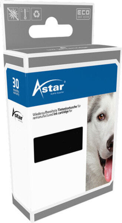 Картридж струйный черный 1 шт Astar AS70021