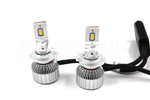 Светодиодные лампы H7 Sariti T6 с вентилятором, 12V, 45W, 5500K (комплект, 2шт)
