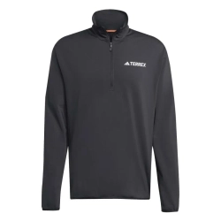 Мужская теннисная кофта Adidas Terrex Multi Climawarm Half Zip Tech - black