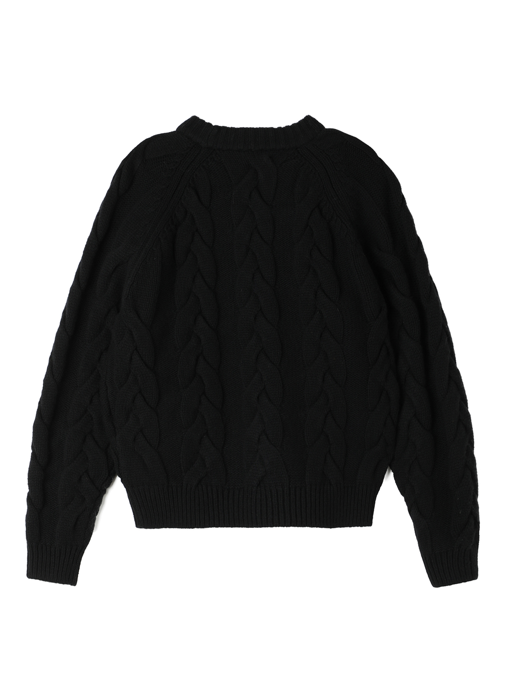 Женский Свитер Cable Knit Mock Neck