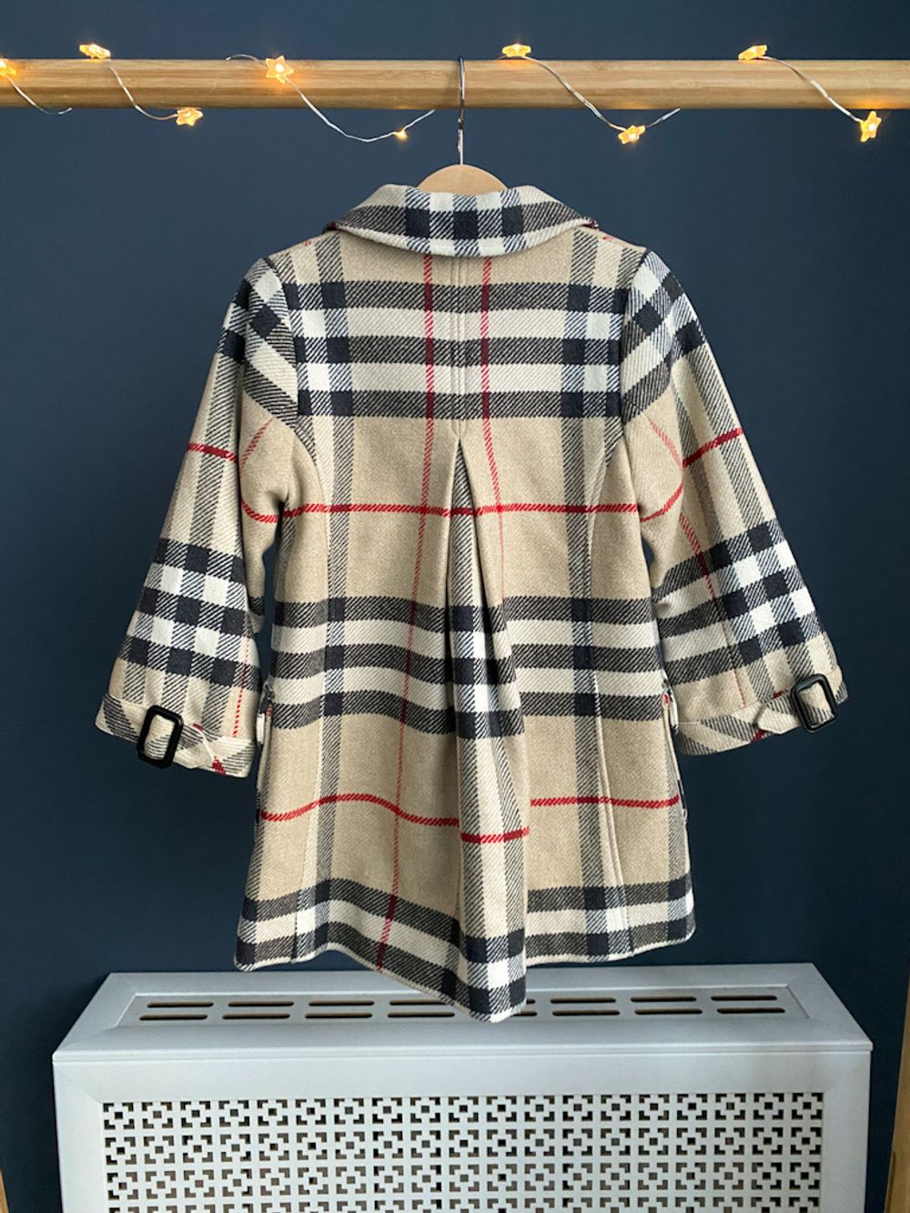 Новое шерстяное пальто  Burberry, 98