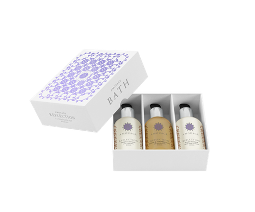 Amouage Reflection woman набор (лосьон д/тела 100мл + крем д/рук 100мл + гель д/душа 100мл)