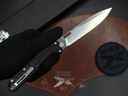 Складной нож НОКС Локи Т 346-100407 c клинком из стали D2, рукоять G10