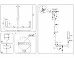 Люстра на штанге Ambrella Light LH LH55511