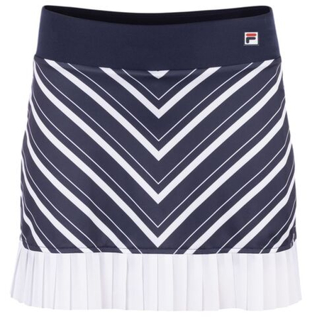Женская теннисная юбка Fila Liyana - white/navy
