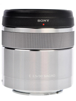 Объектив Sony E 30mm f/3.5 Macro, автоматическая фокусировка