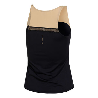 Женская теннисная майка Endless Lux Ribbon Tank Top Women - Black, Gold