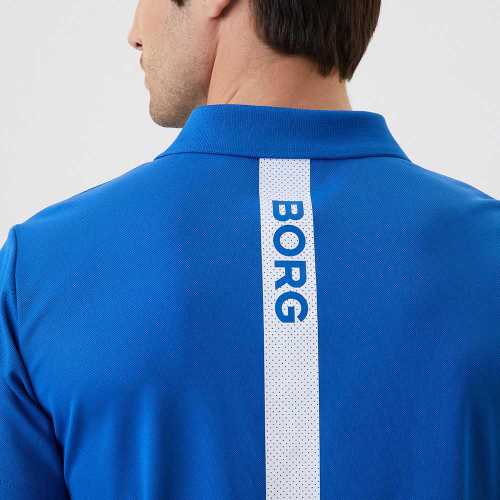 Мужское теннисное поло Björn Borg ACE Polo Men - Blue