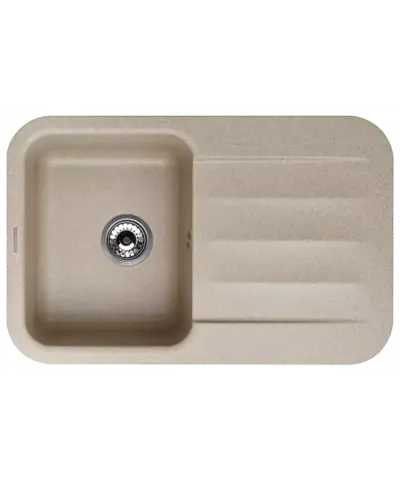 Кухонная мойка Kuppersberg LIRA 1B1D BEIGE