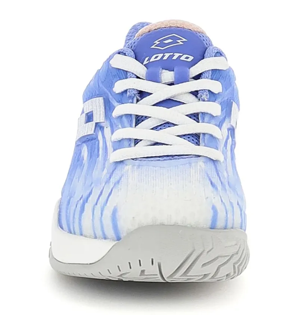 Детские теннисные кроссовки Lotto Mirage 200 II PRT ALR JR - serenity blue/all white/perfume rose