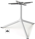 Столик ламинированный кофейный Scab Design Tripe Maxi, белый, зернистый