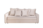 Диван Garda Decor Морес (Mores)(K), VD кант трехмест.раскл. велюр беж. Colt002-BEG 226*103*94