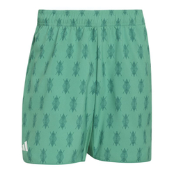 Мужские теннисные шорты Adidas Club Tennis Climacool Graphic 7in - semi court green/collegiate green
