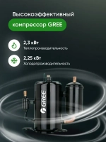 Сплит-системы EuroKlimat серия Futura on/off EKSF-25HN/EKOF-25HN