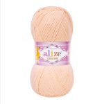 Пряжа Alize (Ализе) Cotton Gold / уп.5 мот. по 100 г, 330м, 401 телесный A