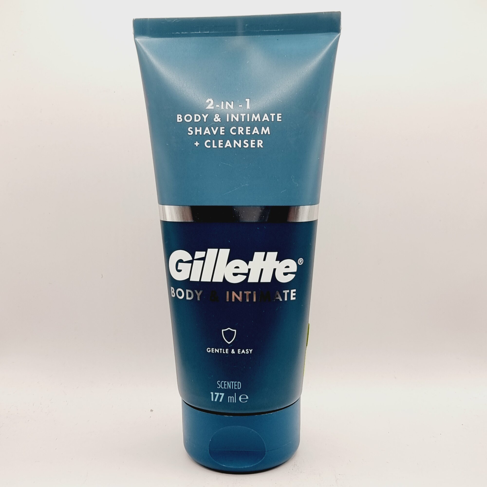 Gillette гель  для бритья Body & Intimate  тела и интимной зоны, 150 мл (Германия)