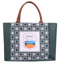 Gadżet Monte-Carlo Rolex Masters Tote Shopping - зеленый