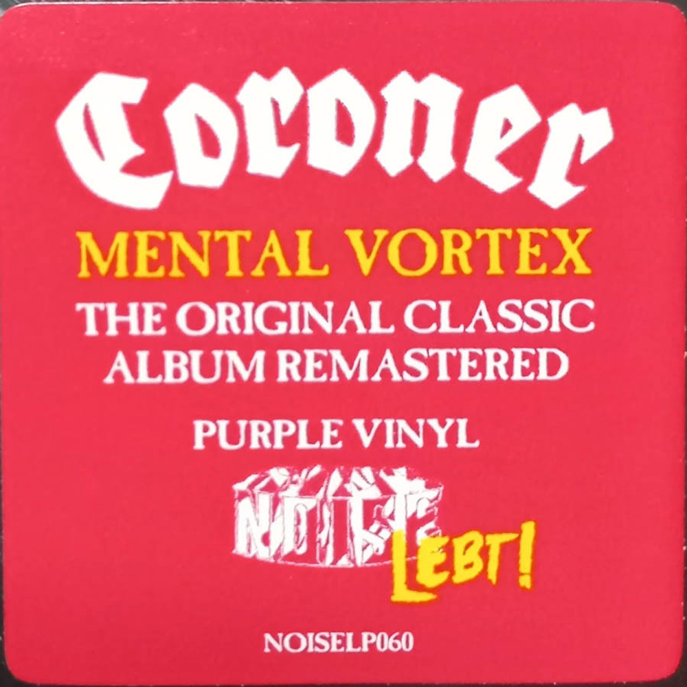 Coroner / Mental Vortex (Coloured Vinyl)(LP)