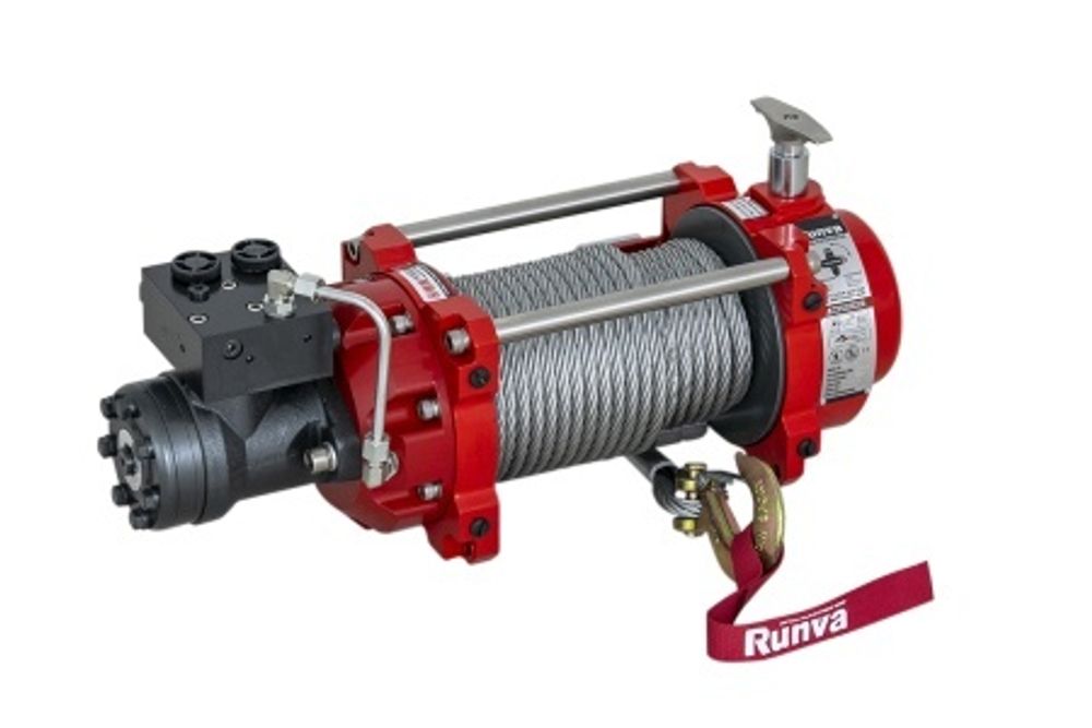Лебёдка гидравлическая Runva 10000 lbs 4536 кг