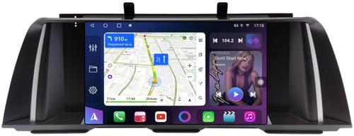 Магнитола для BMW 5 F10 2010-2012 CIC - FarCar S500-TS20 монитор 9.5" 2K QLED на Android 14, Быстрейшая, CarPlay, 4G SIM-слот