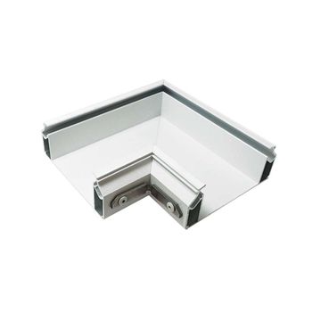 Угловой элемент профиля Flod для создания декоративных ниш DK5851-WH белый Denkirs
