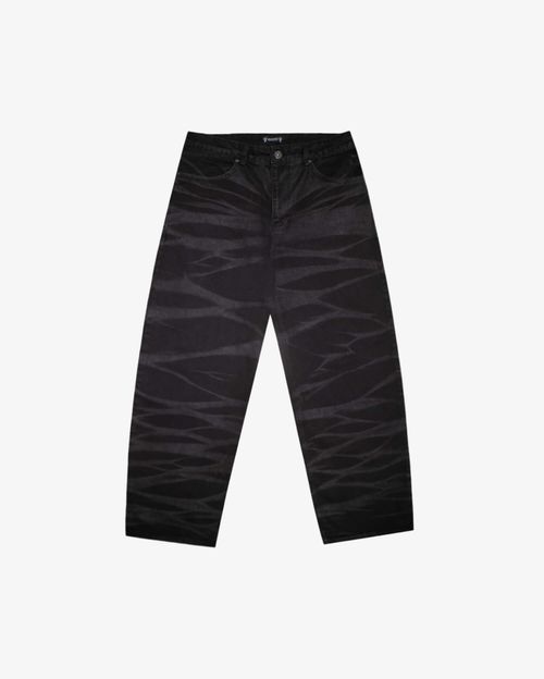 Джинсы Loose Fit Punk черные