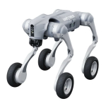 Бионический четырехопорный колесный робот Unitree Go2-W Inspection Edition Hesai XT16