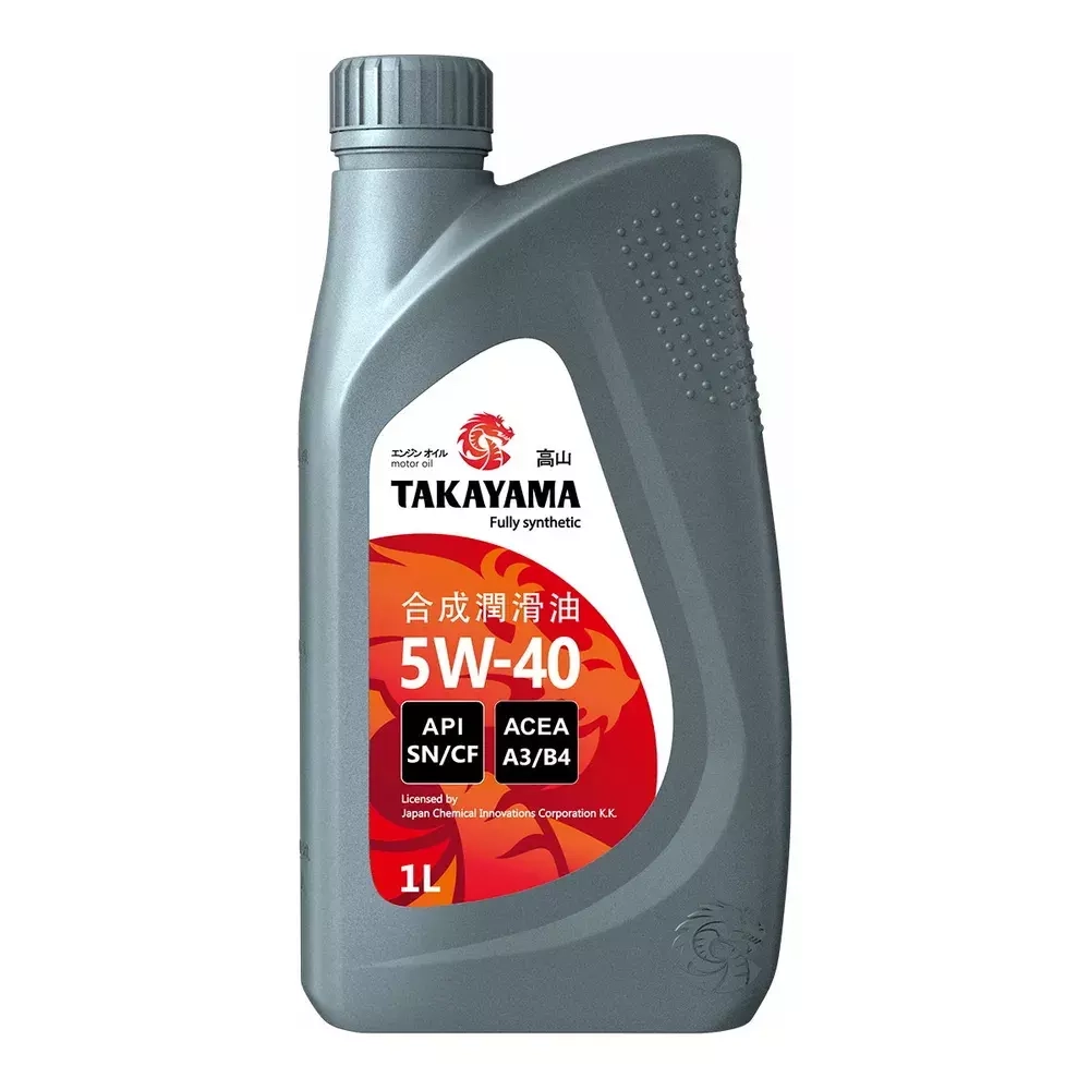Масло моторное  синтетическое TAKAYAMA  5W40 SN/CF  1л
