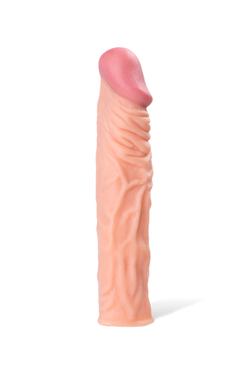 Насадка на пенис A-Toys by TOYFA Cordi, SoftSkin, телесный, 19,5 см