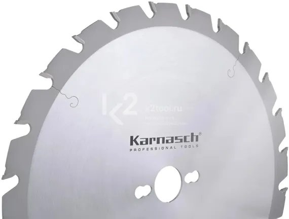 Диск пильный универсальный для строительных работ Karnasch 136×2,6/1,6×20/10 мм, Z=10 TT, арт. 11.1250.136.010