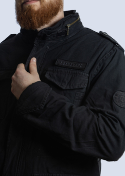 Куртка полевая хлопковая Jaeger (черный - black)