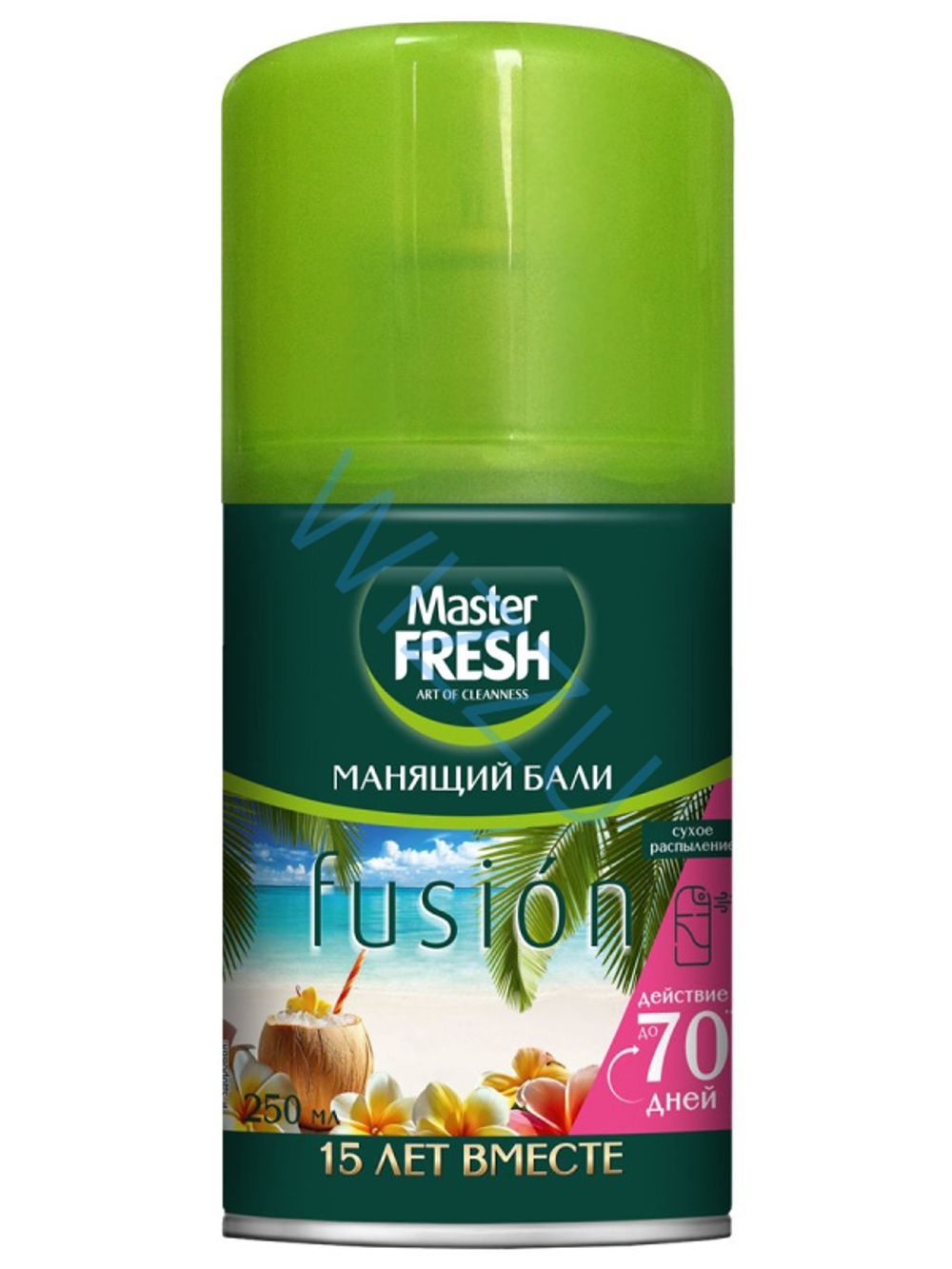 Master FRESH Освежитель воздуха сменный баллон Манящий Бали 250 мл