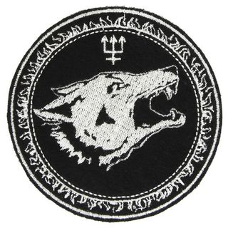 Нашивка Watain волк (320)