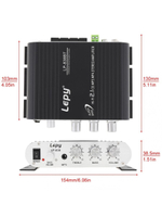 Усилитель мощности 2.1 Lepy LP-838Bt