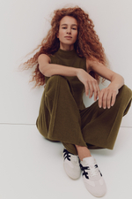 Комплект из топа и брюк в мелкую резинку - H&M