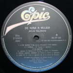 Julio Iglesias / De Niña A Mujer (LP)