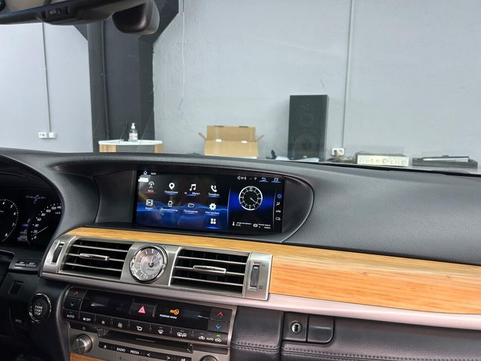 Магнитола для Lexus LS 2012-2017 - RDL-LEX-LS монитор 12.3" на Android 13, Быстрая, CarPlay, 4G SIM-слот