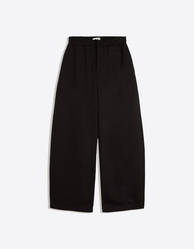Мужские брюки balloon fit из смягчённого хлопка - BERSHKA
