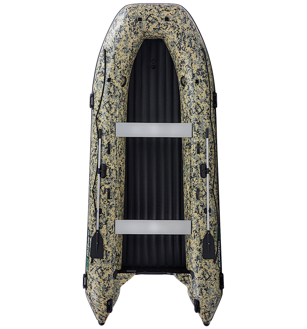 Лодка ПВХ Gladiator AirPro E450Pro НДНД Camo -