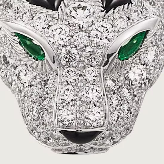 Подвеска Panthere de Cartier, paved