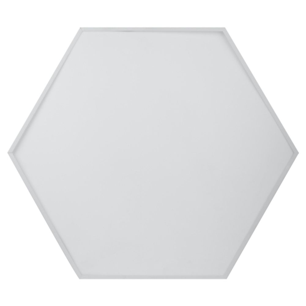 Светильник LED ЭРА Geometria SPO-121-W-40K-038 Hexagon 38Вт 4000K 4000Лм IP40 600*80 белый подвесной драйвер внутри | Декоративные светильники Geometria
