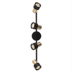 Citilux SAT CL505641 Спот поворотный с выключателем Чёрный+Золото
