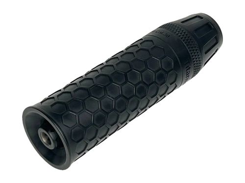 Титановый ДТК-П 3D Mini на АКМ, ВПО-133, ВПО-136 (7,62x39, М14х1 левая), Titanium Technology (Русский дракон)