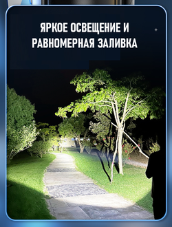 Фонарь ручной, с поворотной головкой WILDERNESS WY39131