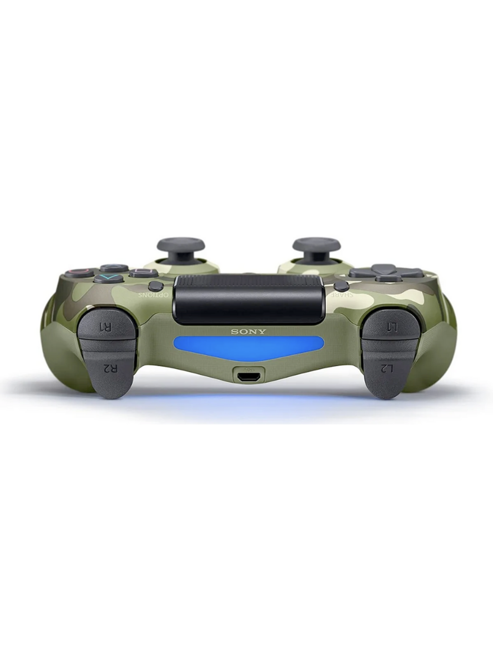 Sony DualShock 4 v2 (CUH-ZCT2E) зеленый камуфляж