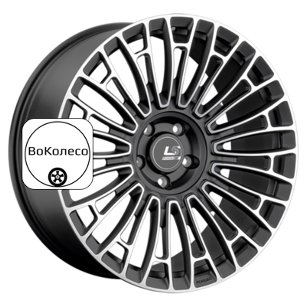 9,5x22/5x130 ET71 D71,6 LS FG25 MBF (конус, Колпак+лого) LS Forged